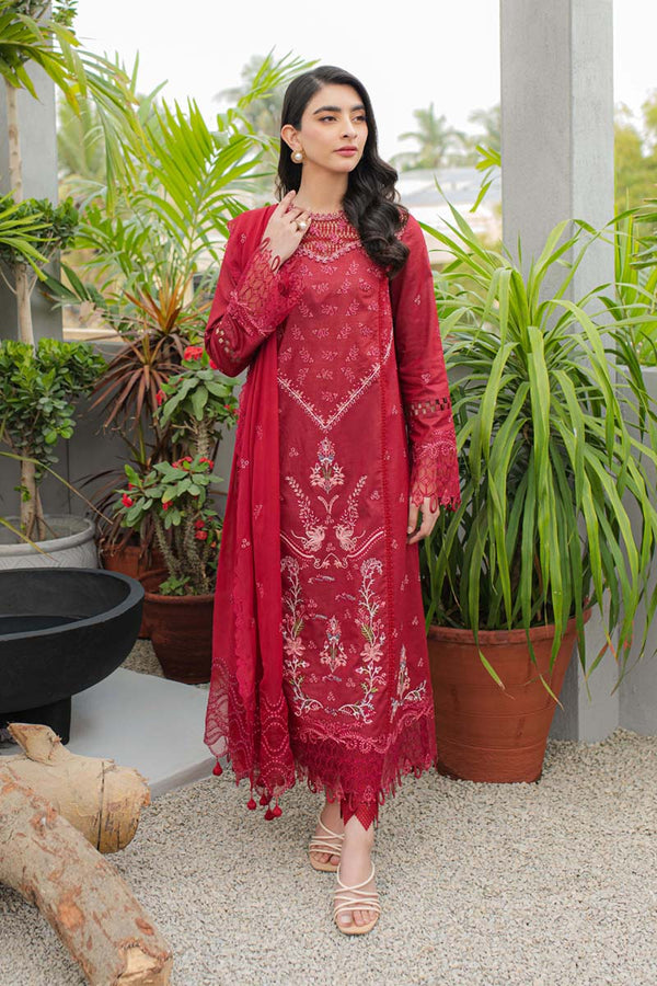 Qalamkar | Q Line Lawn Collection | JK-14 MANON - by - Libasekhas UK - Registered Vendor of : Qalamkar - 100% Original Designer Dresss