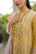 Qalamkar | Q Line Lawn Collection | JK-15 MIEL - by - Libasekhas UK - Registered Vendor of : Qalamkar - 100% Original Designer Dresss