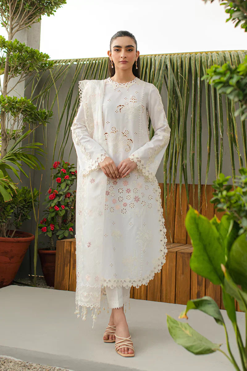 Qalamkar | Q Line Lawn Collection | JK-10 ORLA - by - Libasekhas UK - Registered Vendor of : Qalamkar - 100% Original Designer Dresss