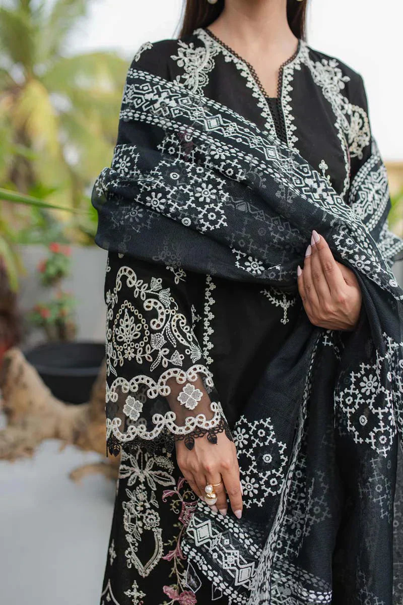 Qalamkar | Q Line Lawn Collection | JK-09 EVADNE - by - Libasekhas UK - Registered Vendor of : Qalamkar - 100% Original Designer Dresss