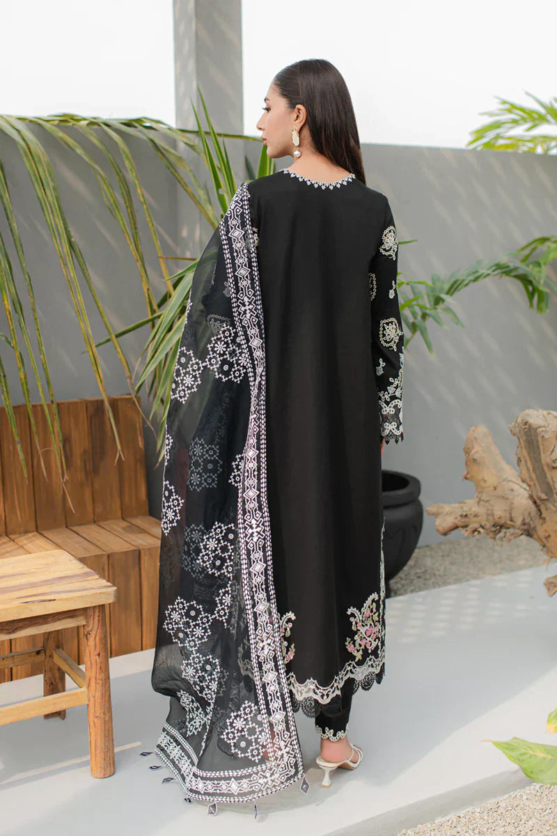Qalamkar | Q Line Lawn Collection | JK-09 EVADNE - by - Libasekhas UK - Registered Vendor of : Qalamkar - 100% Original Designer Dresss
