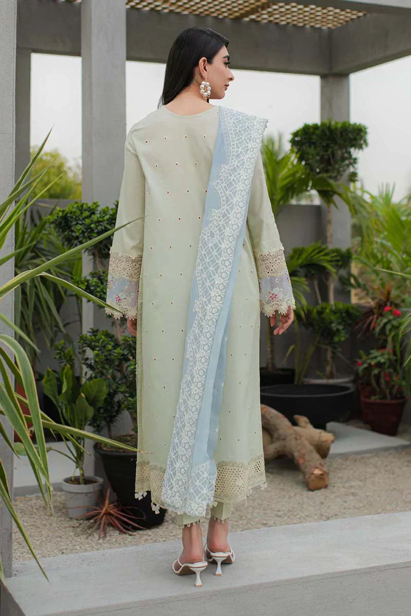 Qalamkar | Q Line Lawn Collection | JK-04 ASTER - by - Libasekhas UK - Registered Vendor of : Qalamkar - 100% Original Designer Dresss