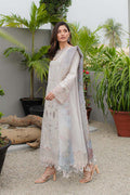 Qalamkar | Q Line Lawn Collection | JK-08 AURELIA - by - Libasekhas UK - Registered Vendor of : Qalamkar - 100% Original Designer Dresss