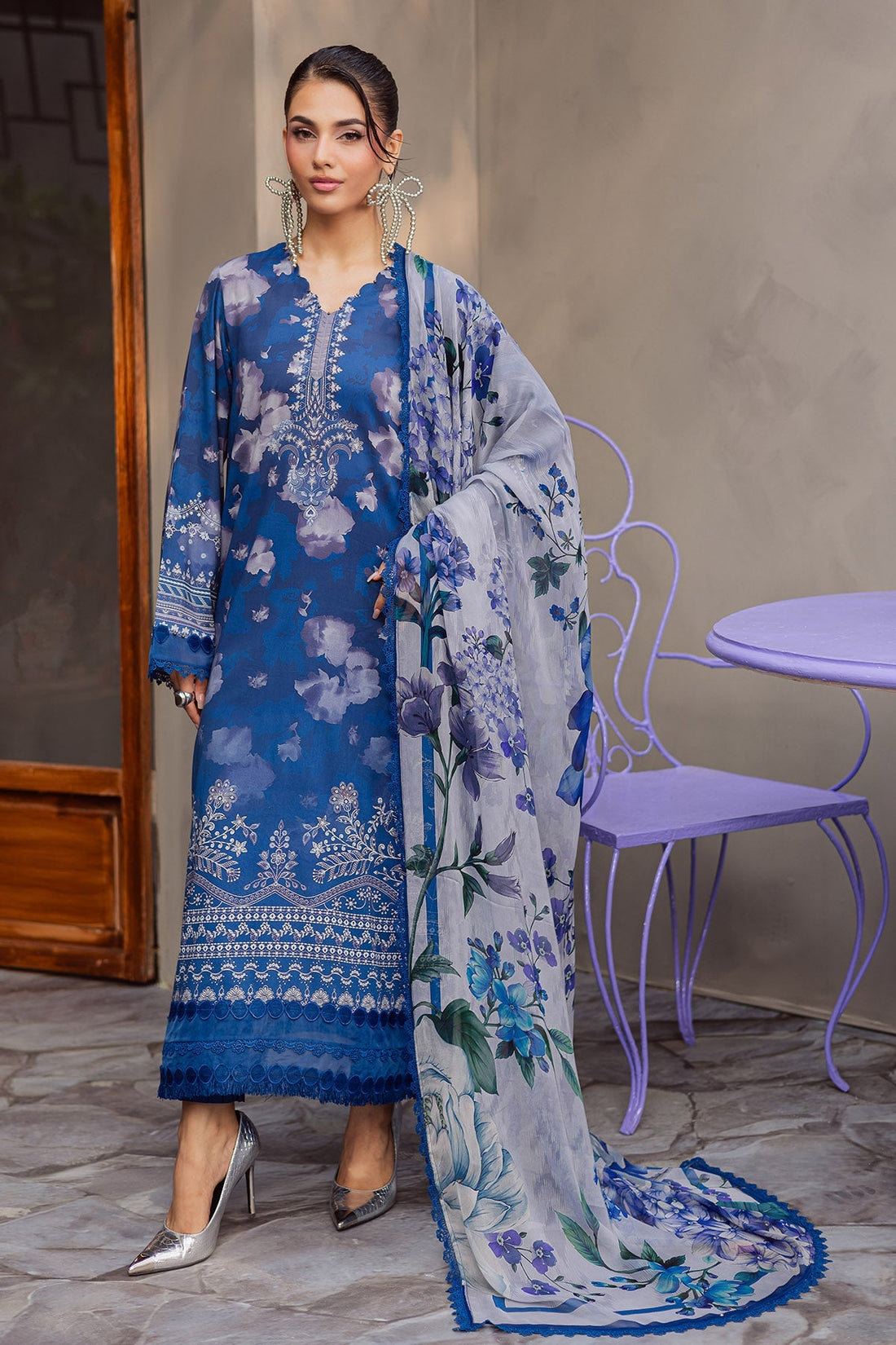 Nureh | Signature Prints 26 | SP-157 - by Libasekhas UK - Registered Vendor of : Nureh - 100% Original Designer Dress