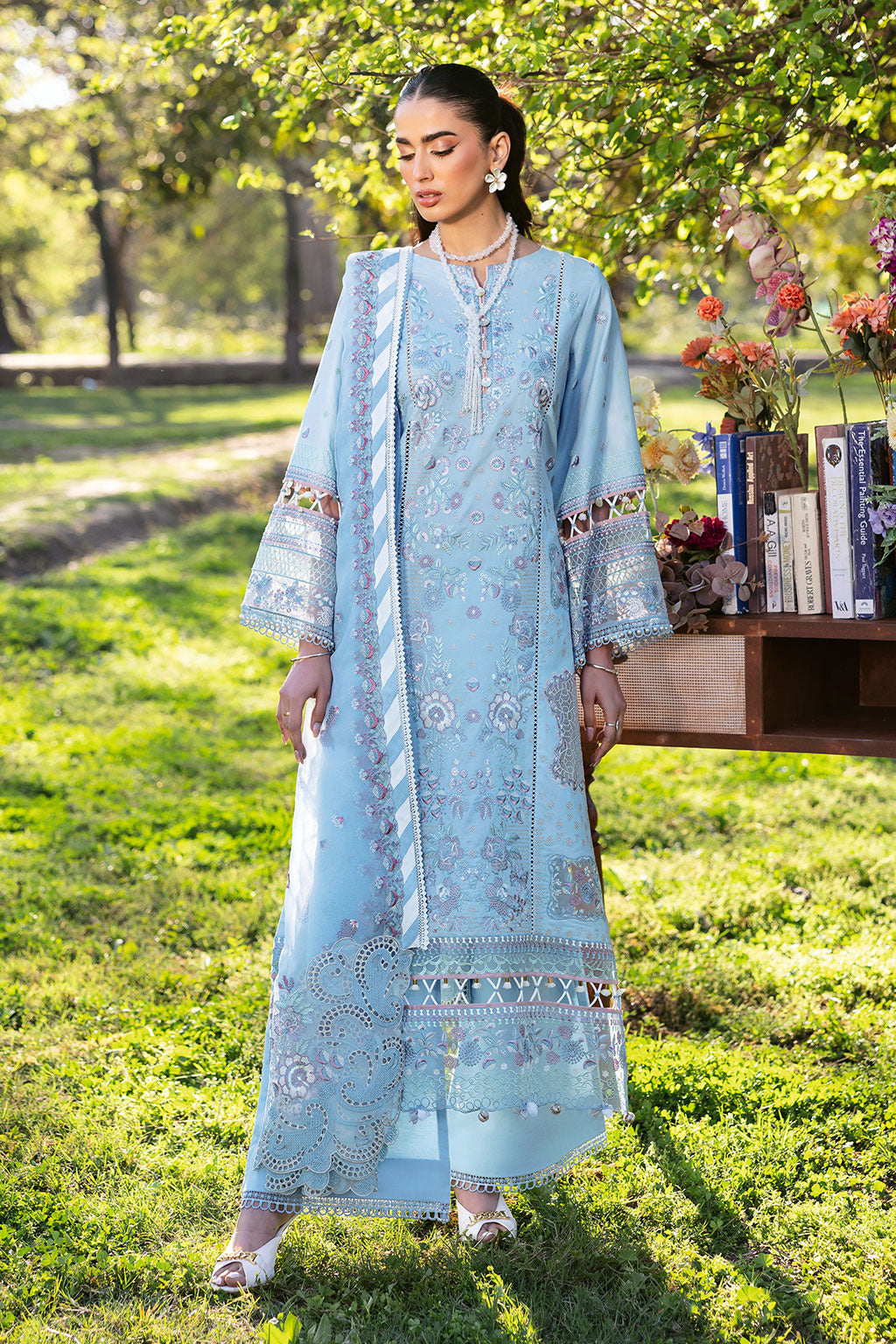 Ramsha | Riwayat Lawn Collection | Y-1306 - by - Libasekhas UK - Registered Vendor of : Ramsha - 100% Original Designer Dresss