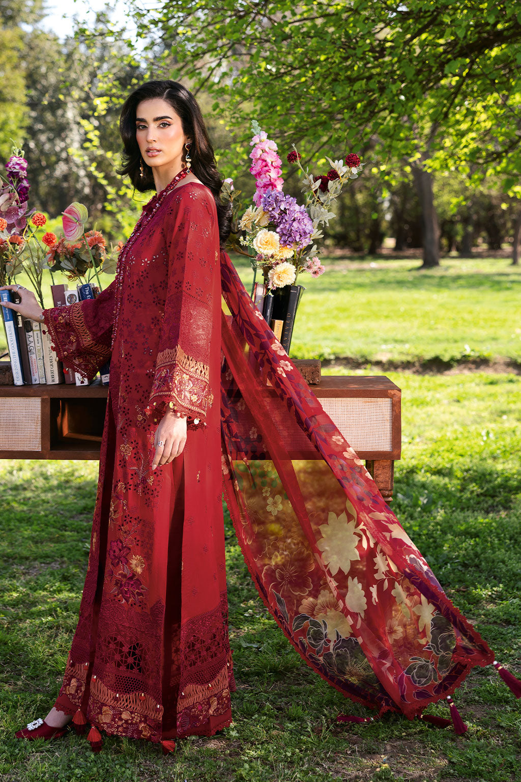 Ramsha | Riwayat Lawn Collection | Y-1309 - by - Libasekhas UK - Registered Vendor of : Ramsha - 100% Original Designer Dresss