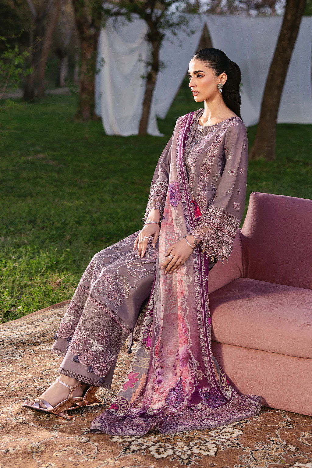 Ramsha | Riwayat Lawn Collection | Y-1310 - by - Libasekhas UK - Registered Vendor of : Ramsha - 100% Original Designer Dresss