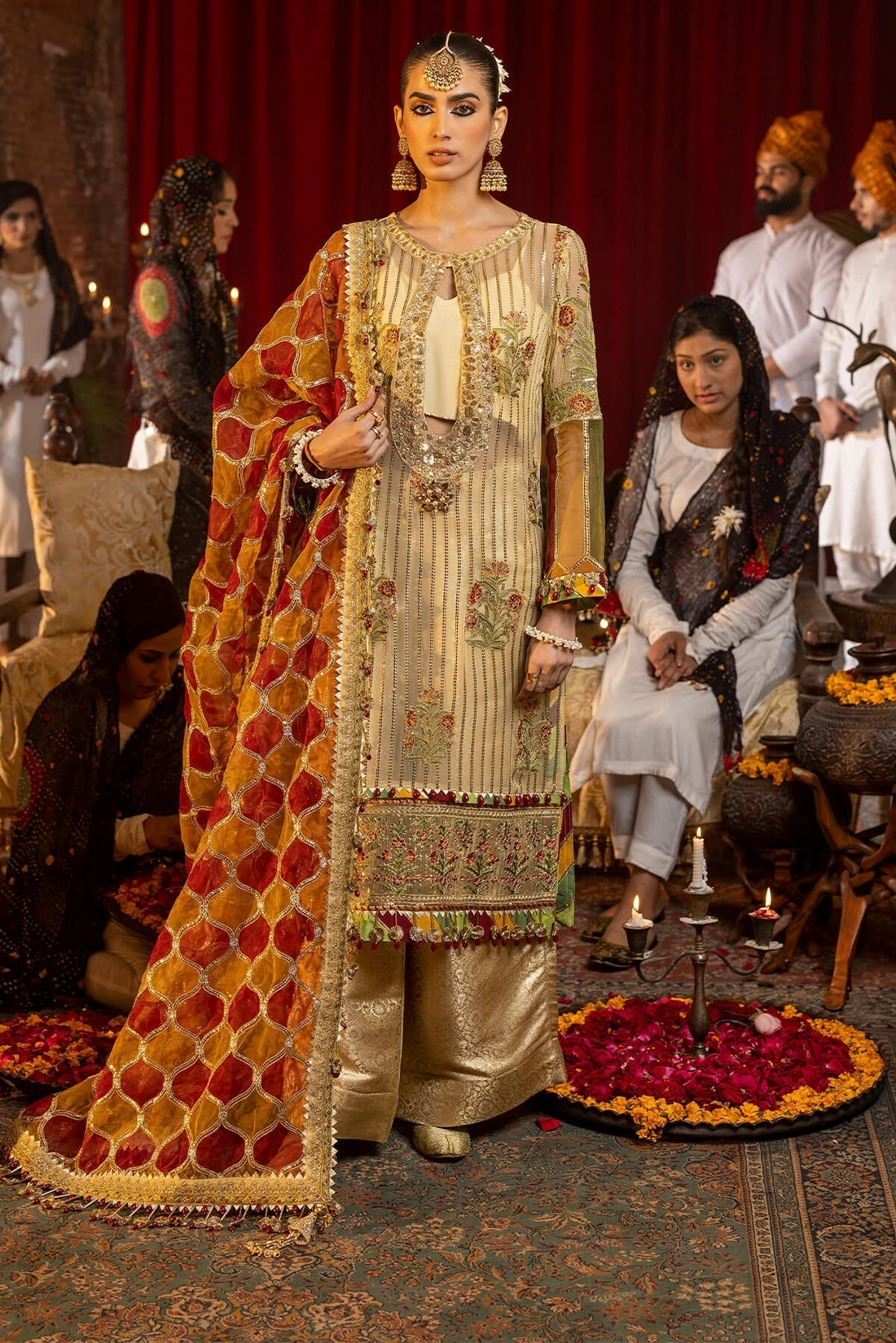 Raeesa Premium | Saf e Awwal Wedding Formals | D-7 - by - Libasekhas UK - Registered Vendor of : Raeesa Premium - 100% Original Designer Dresss
