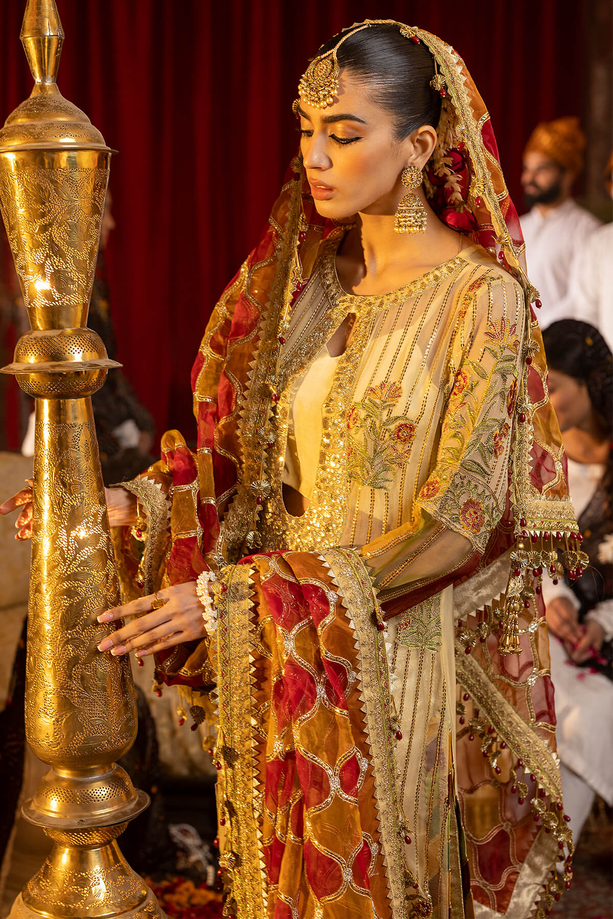 Raeesa Premium | Saf e Awwal Wedding Formals | D-7 - by - Libasekhas UK - Registered Vendor of : Raeesa Premium - 100% Original Designer Dresss