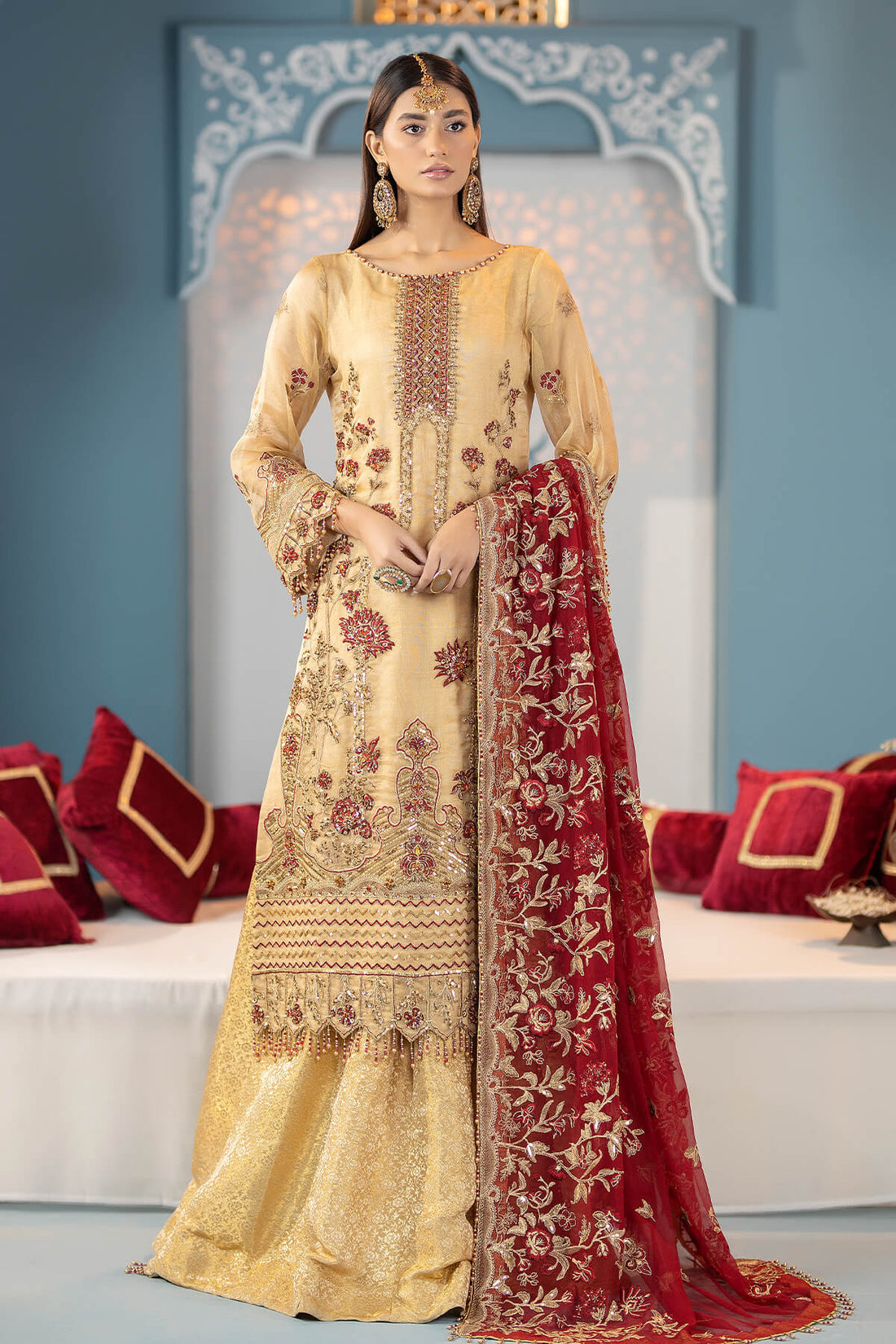 Raeesa Premium | LUXURY COLLECTION 23 |  HU-2007 - by - Libasekhas UK - Registered Vendor of : Raeesa Premium - 100% Original Designer Dresss