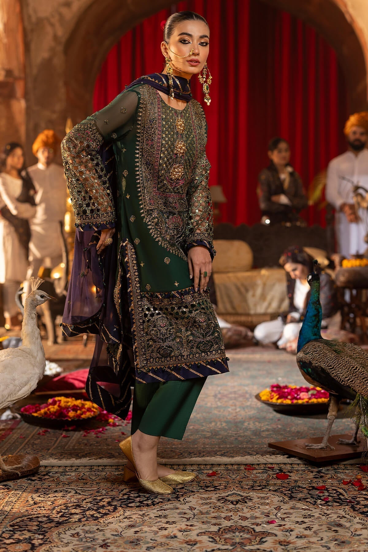 Raeesa Premium | Saf e Awwal Wedding Formals | D-5 - by - Libasekhas UK - Registered Vendor of : Raeesa Premium - 100% Original Designer Dresss
