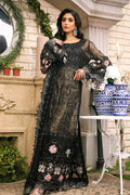 Raeesa Premium | Wajadan Wedding Formals | WD-3 Metal Black - by - Libasekhas UK - Registered Vendor of : Raeesa Premium - 100% Original Designer Dresss