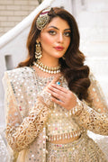 Raeesa Premium | Wajadan Wedding Formals |  WD-1 Pearl White - by - Libasekhas UK - Registered Vendor of : Raeesa Premium - 100% Original Designer Dresss