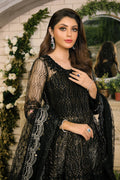 Raeesa Premium | Wajadan Wedding Formals | WD-3 Metal Black - by - Libasekhas UK - Registered Vendor of : Raeesa Premium - 100% Original Designer Dresss