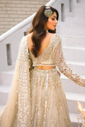 Raeesa Premium | Wajadan Wedding Formals |  WD-1 Pearl White - by - Libasekhas UK - Registered Vendor of : Raeesa Premium - 100% Original Designer Dresss