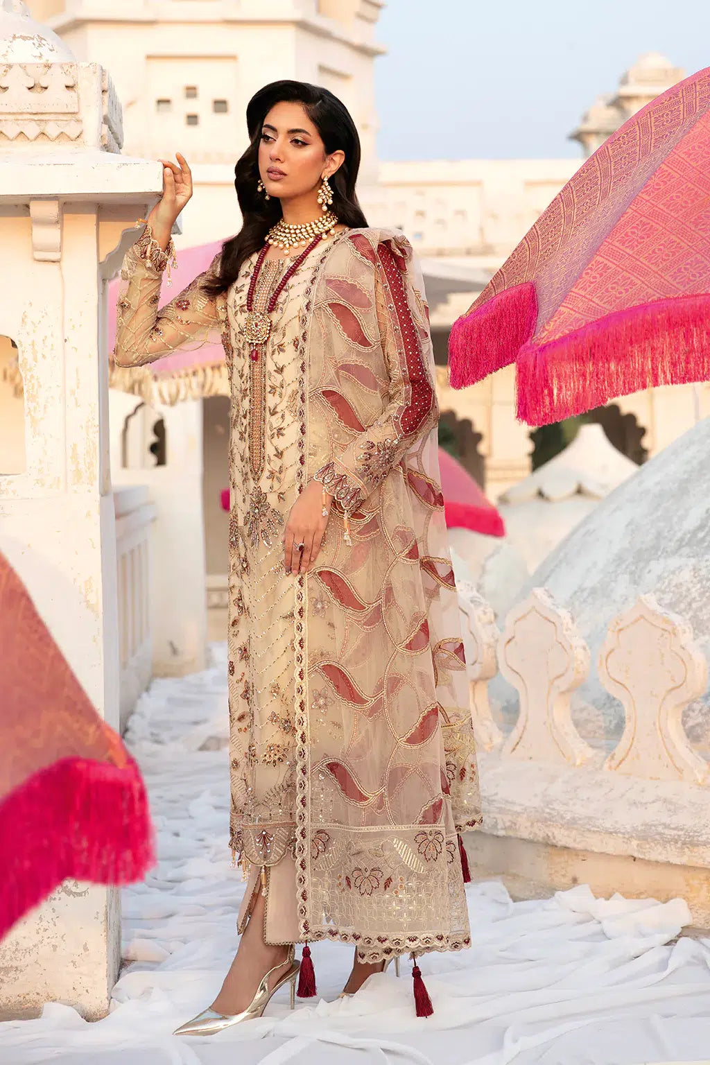 Ramsha | Luxury Wedding Collection 2023 | H-308 - by - Libasekhas UK - Registered Vendor of : Ramsha - 100% Original Designer Dresss