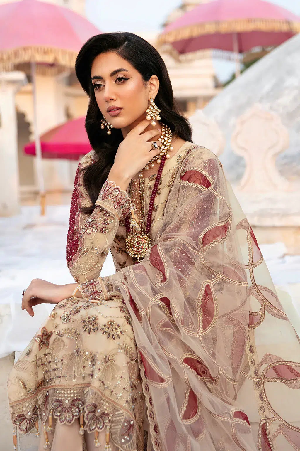 Ramsha | Luxury Wedding Collection 2023 | H-308 - by - Libasekhas UK - Registered Vendor of : Ramsha - 100% Original Designer Dresss