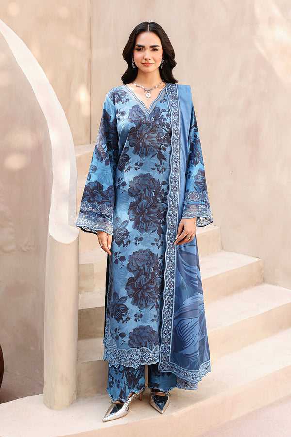 Ramsha | Naqsh Embroidered Rawsilk | RS-05 - by Libasekhas UK - Registered Vendor of : Ramsha - 100% Original Designer Dress