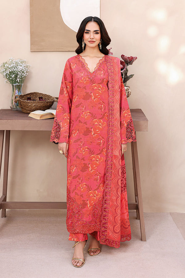 Ramsha | Naqsh Embroidered Rawsilk | RS-06 - by Libasekhas UK - Registered Vendor of : Ramsha - 100% Original Designer Dress