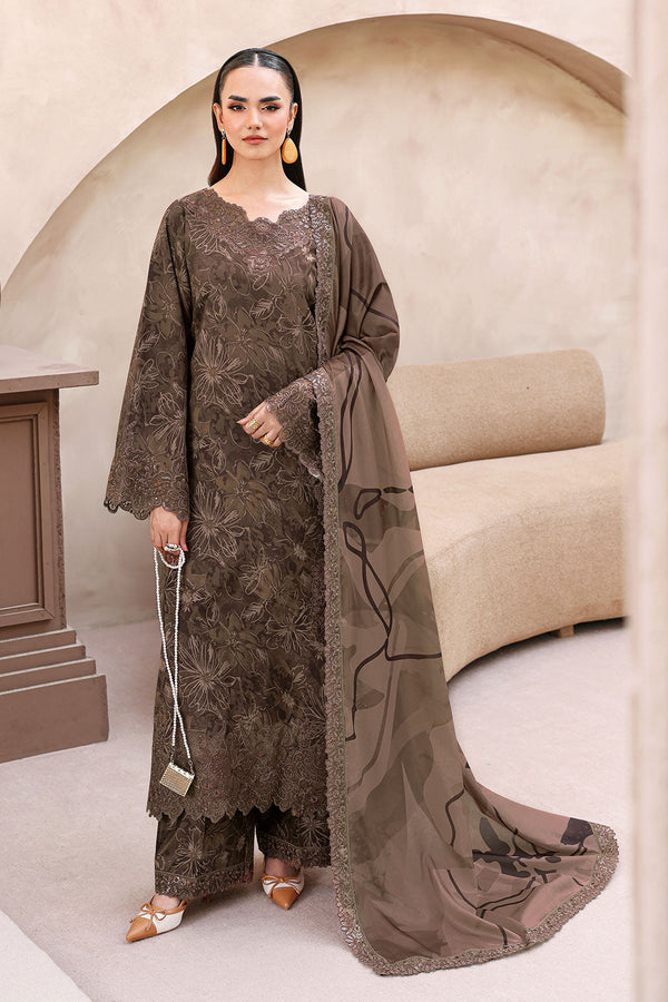 Ramsha | Naqsh Embroidered Rawsilk | RS-08 - by Libasekhas UK - Registered Vendor of : Ramsha - 100% Original Designer Dress