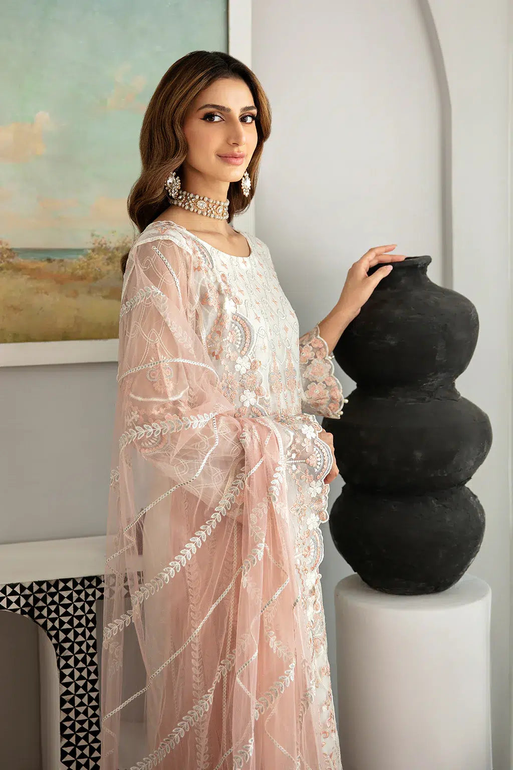 Ramsha | Rangoon Chiffon Collection | D-1103 - by - Libasekhas UK - Registered Vendor of : Ramsha - 100% Original Designer Dresss