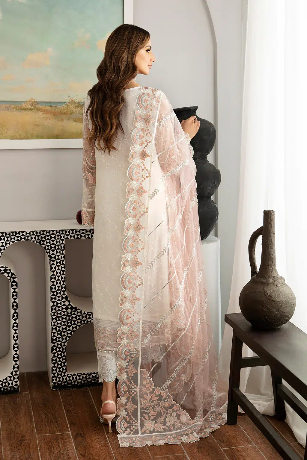 Ramsha | Rangoon Chiffon Collection | D-1103 - by - Libasekhas UK - Registered Vendor of : Ramsha - 100% Original Designer Dresss