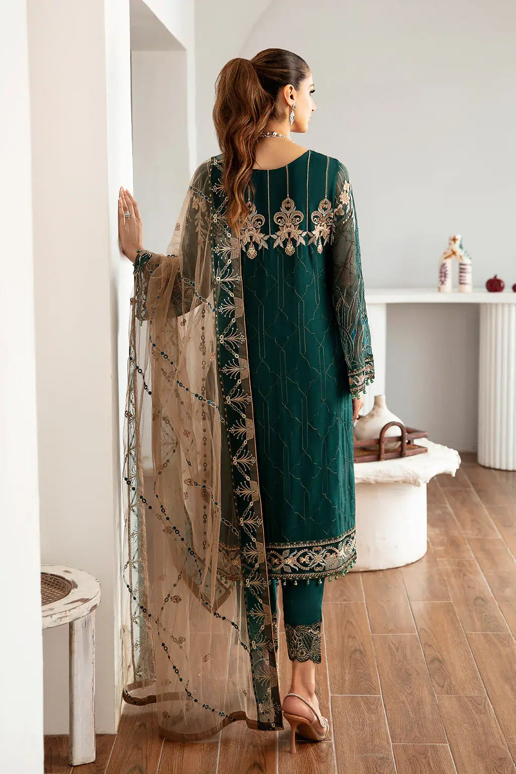 Ramsha | Rangoon Chiffon Collection | D-1101 - by - Libasekhas UK - Registered Vendor of : Ramsha - 100% Original Designer Dresss