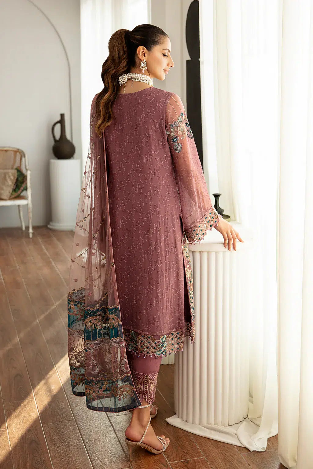 Ramsha | Rangoon Chiffon Collection | D-1102 - by - Libasekhas UK - Registered Vendor of : Ramsha - 100% Original Designer Dresss