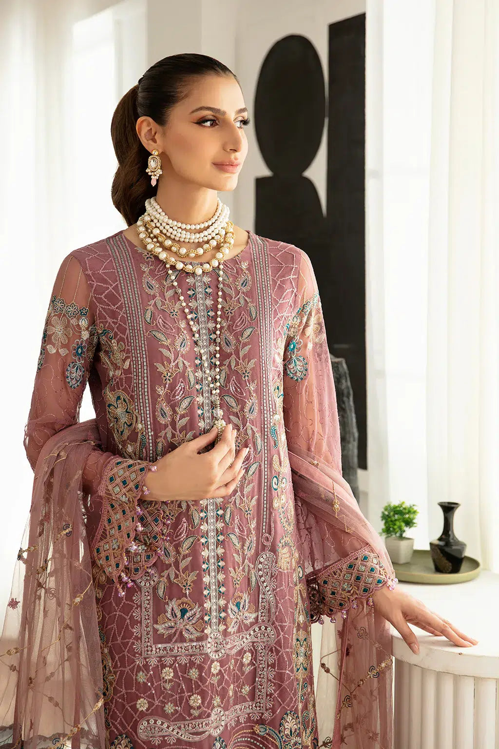 Ramsha | Rangoon Chiffon Collection | D-1102 - by - Libasekhas UK - Registered Vendor of : Ramsha - 100% Original Designer Dresss