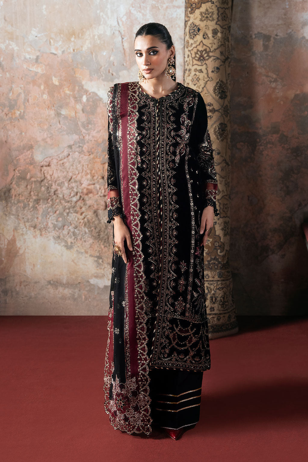Ramsha | Velvet Collection | V-706 - by Libasekhas UK - Registered Vendor of : Ramsha - 100% Original Designer Dress