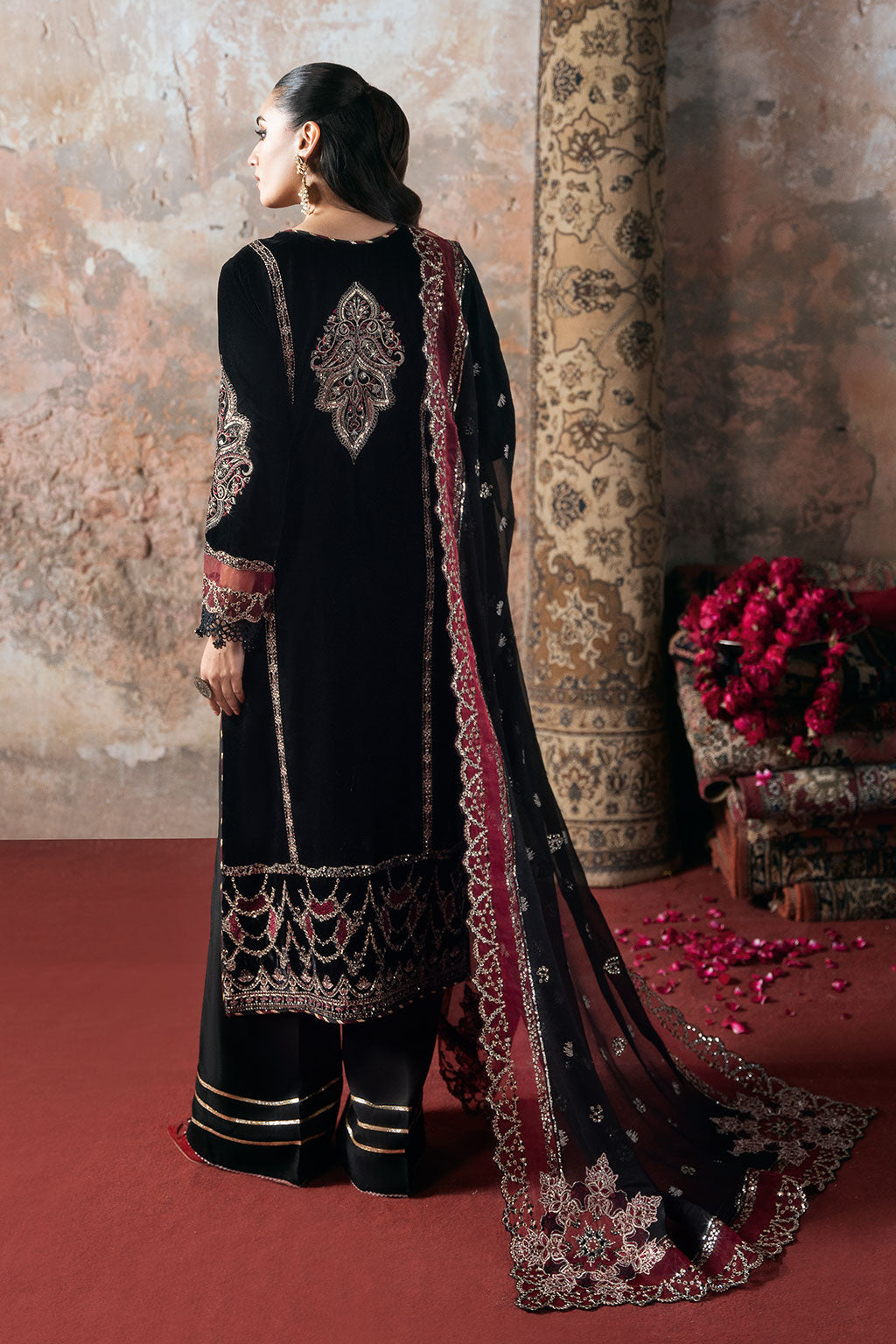 Ramsha | Velvet Collection | V-706 - by Libasekhas UK - Registered Vendor of : Ramsha - 100% Original Designer Dress
