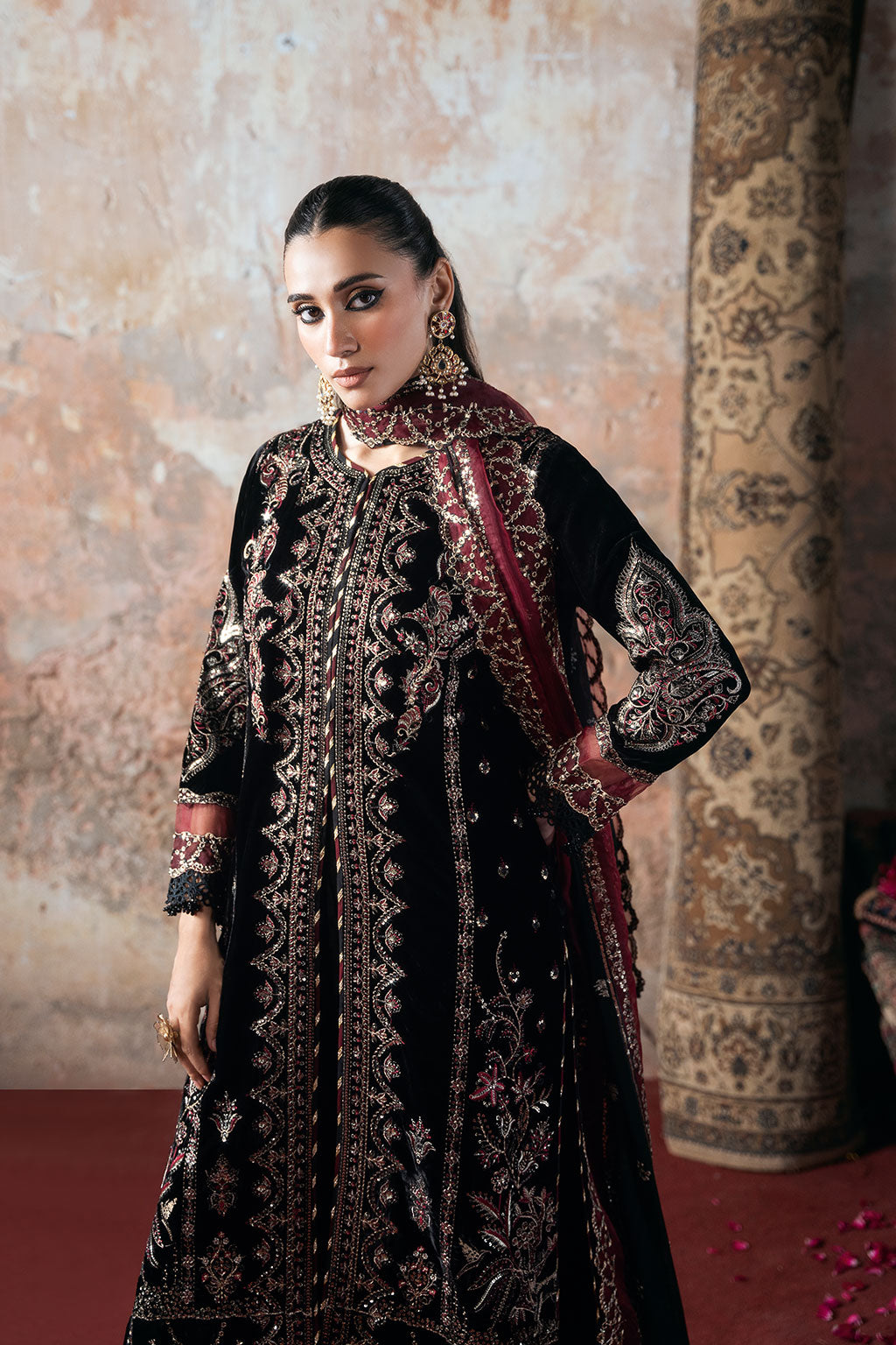 Ramsha | Velvet Collection | V-706 - by Libasekhas UK - Registered Vendor of : Ramsha - 100% Original Designer Dress
