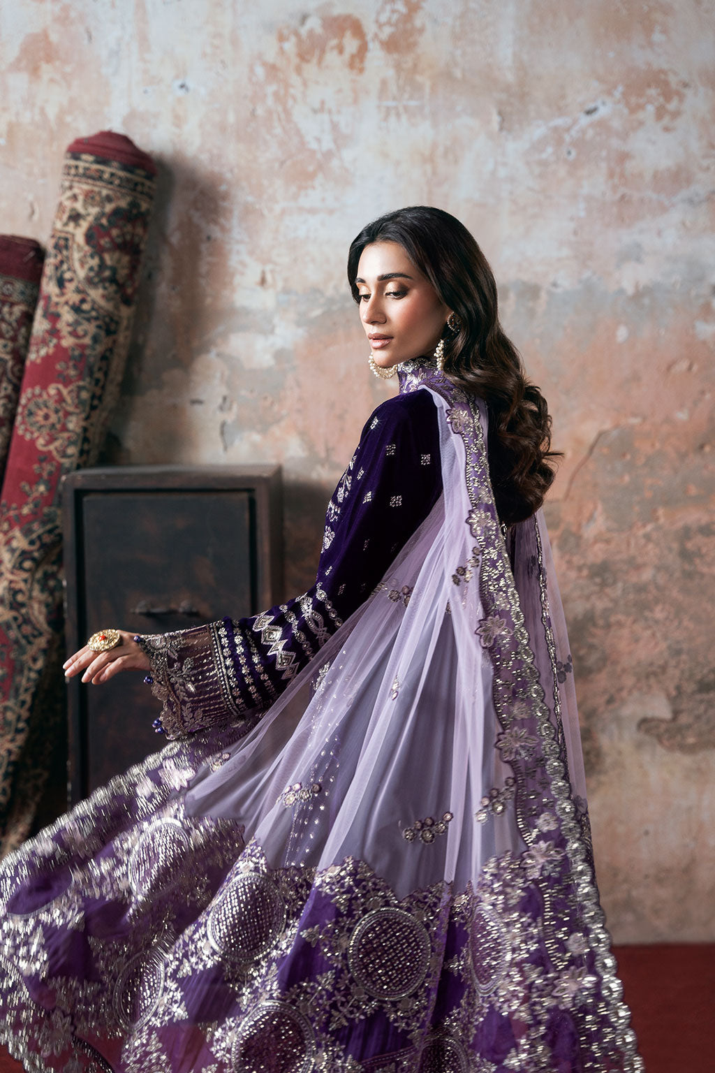 Ramsha | Velvet Collection | V-708 - by Libasekhas UK - Registered Vendor of : Ramsha - 100% Original Designer Dress