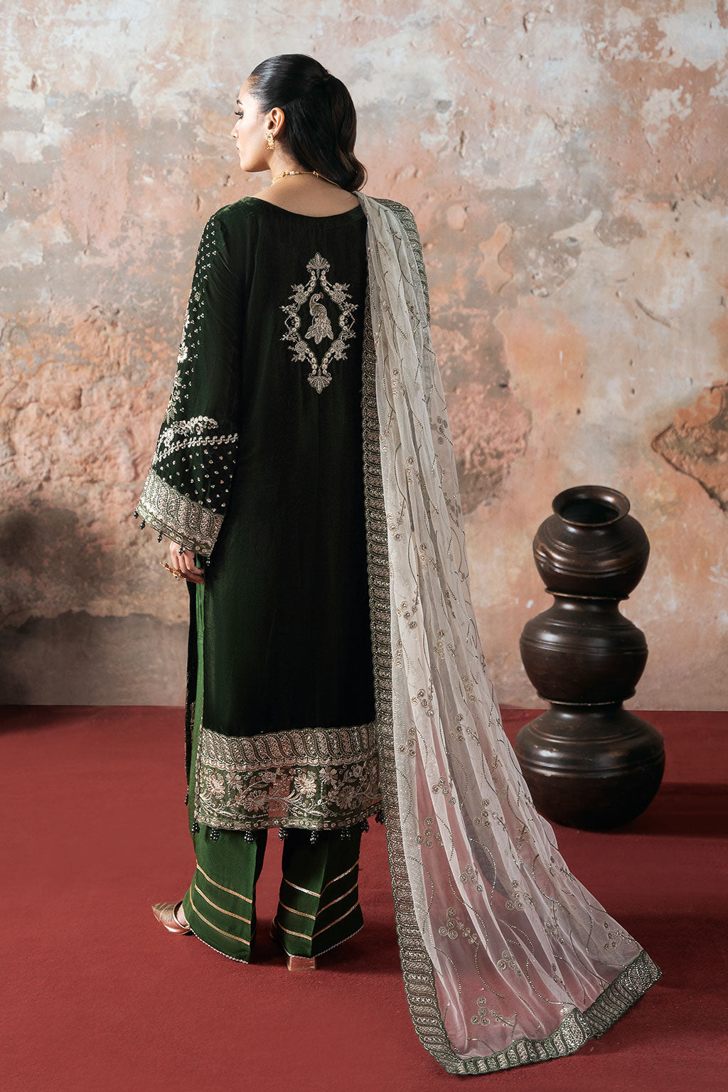 Ramsha | Velve t Collection |V-705 - by Libasekhas UK - Registered Vendor of : Ramsha - 100% Original Designer Dress