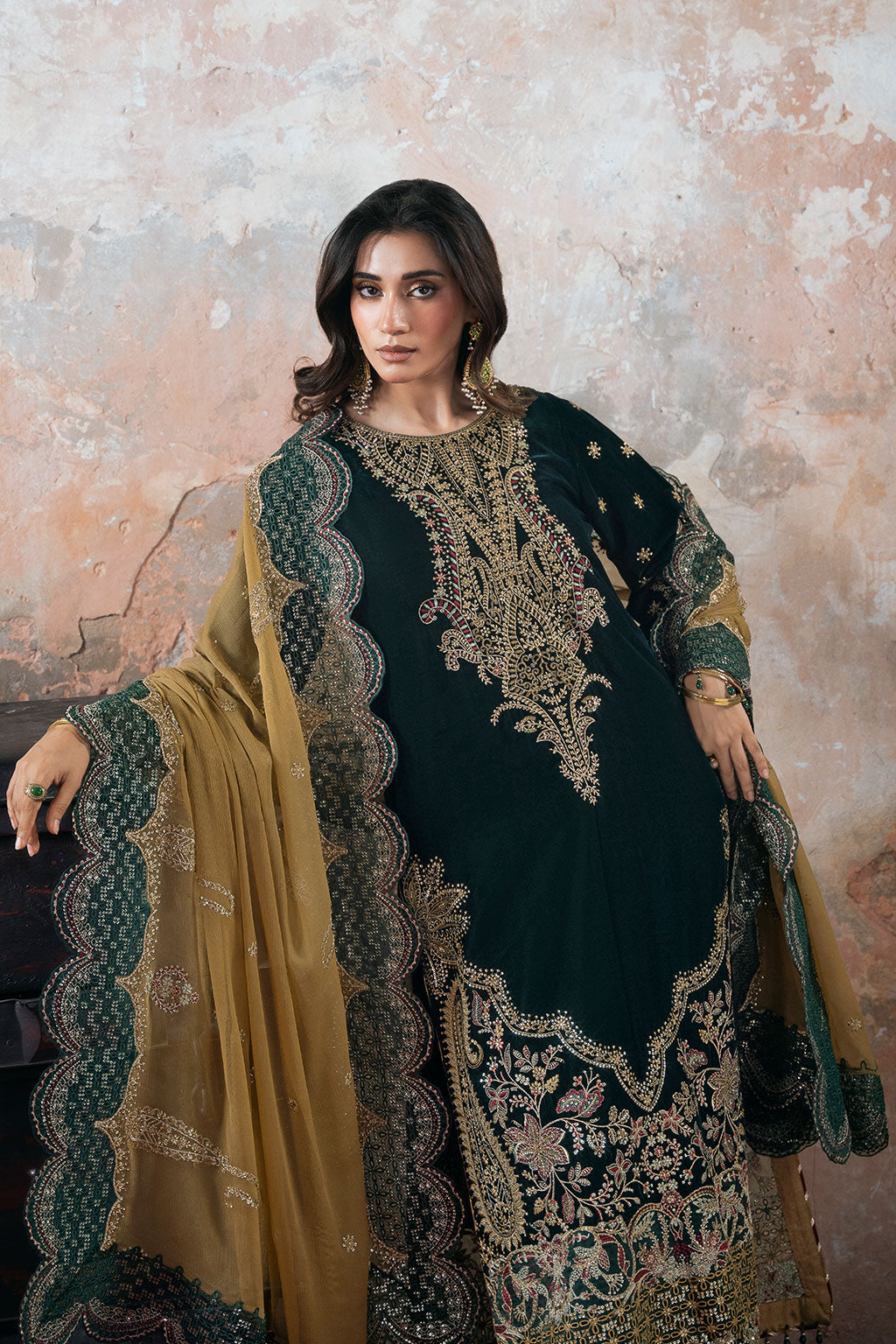 Ramsha | Velvet Collection | V-702 - by Libasekhas UK - Registered Vendor of : Ramsha - 100% Original Designer Dress