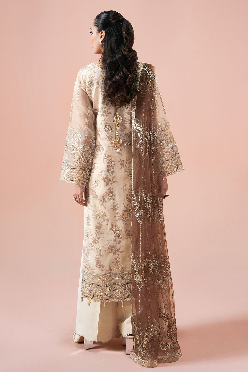 Ramsha | Rangeen Organza | PS-102 - by Libasekhas UK - Registered Vendor of : Ramsha - 100% Original Designer Dress