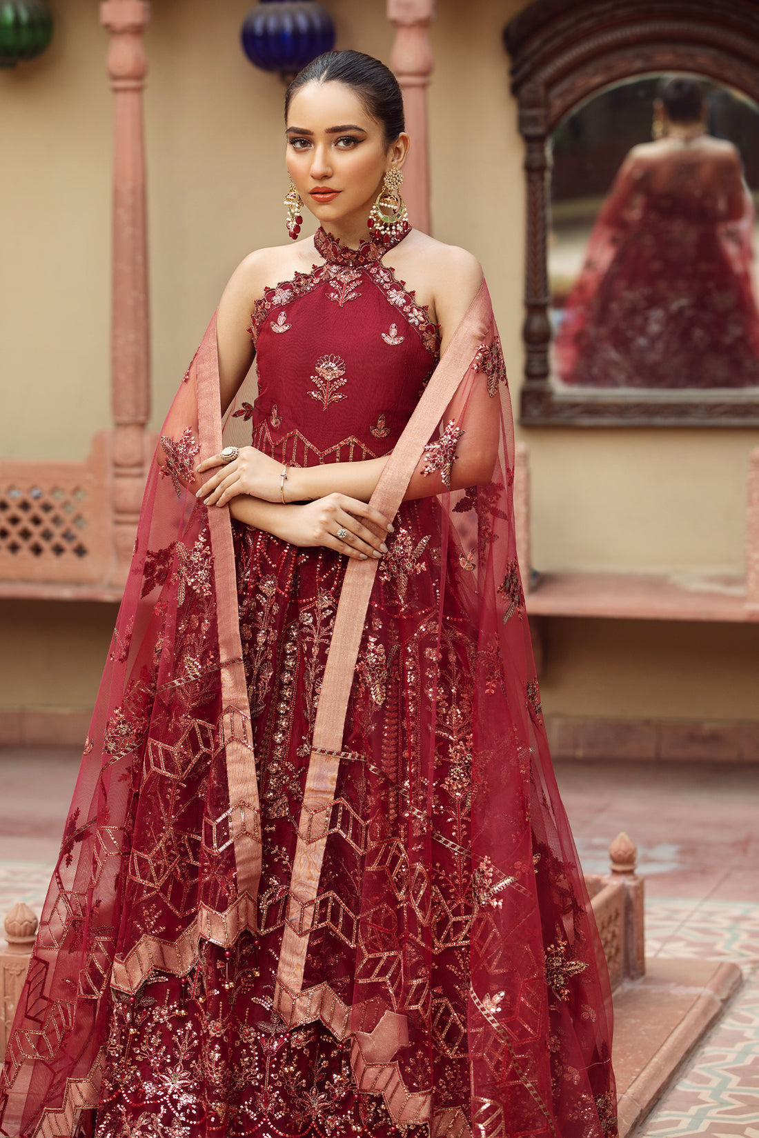 Alizeh | Formals Collection | Rungrez - by - Libasekhas UK - Registered Vendor of : Alizeh - 100% Original Designer Dresss