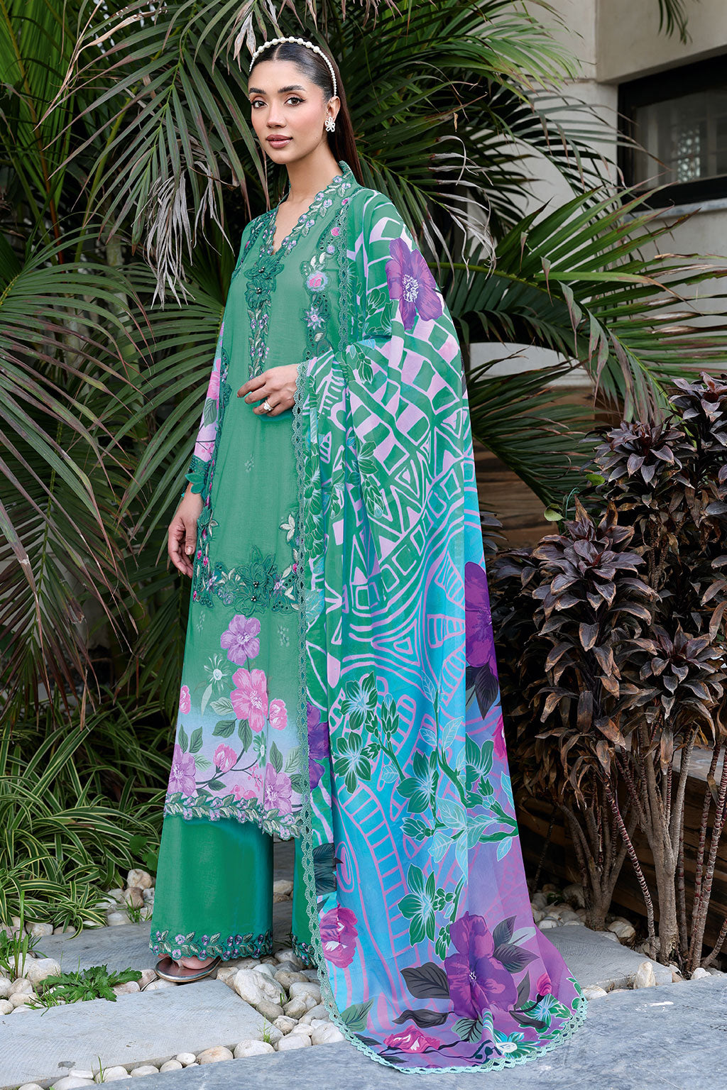 Ramsha | Rangrez Lawn Collection | N-910 - by Libasekhas UK - Registered Vendor of : Ramsha - 100% Original Designer Dress