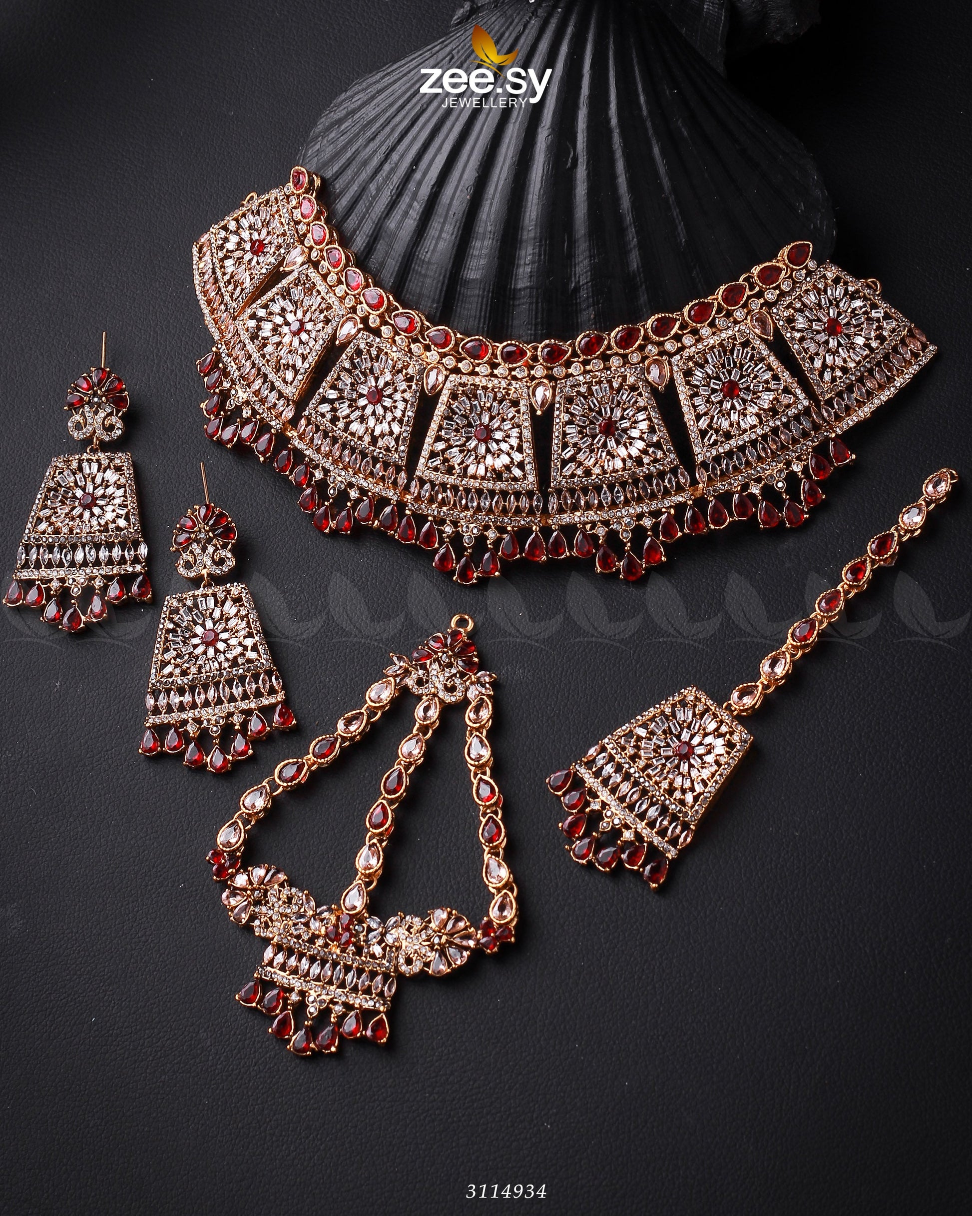 Royal Bridal Set - by - Libasekhas UK - Registered Vendor of : Zeesy - 100% Original Designer Dresss