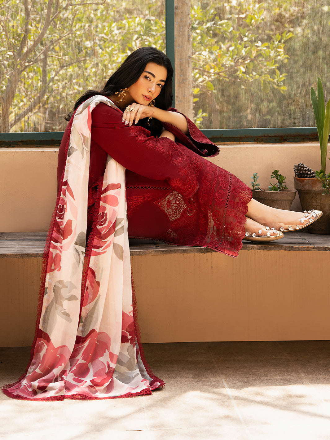 Izel | Dastak Luxury Lawn | REET - by - Libasekhas UK - Registered Vendor of : Izel - 100% Original Designer Dresss