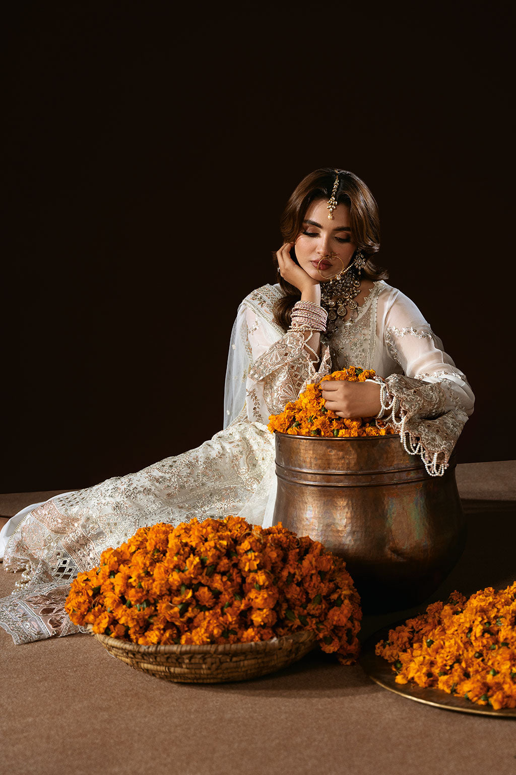 Ramsha | Dastak Luxury Chiffon Collection | Q-204 - by - Libasekhas UK - Registered Vendor of : Ramsha - 100% Original Designer Dresss
