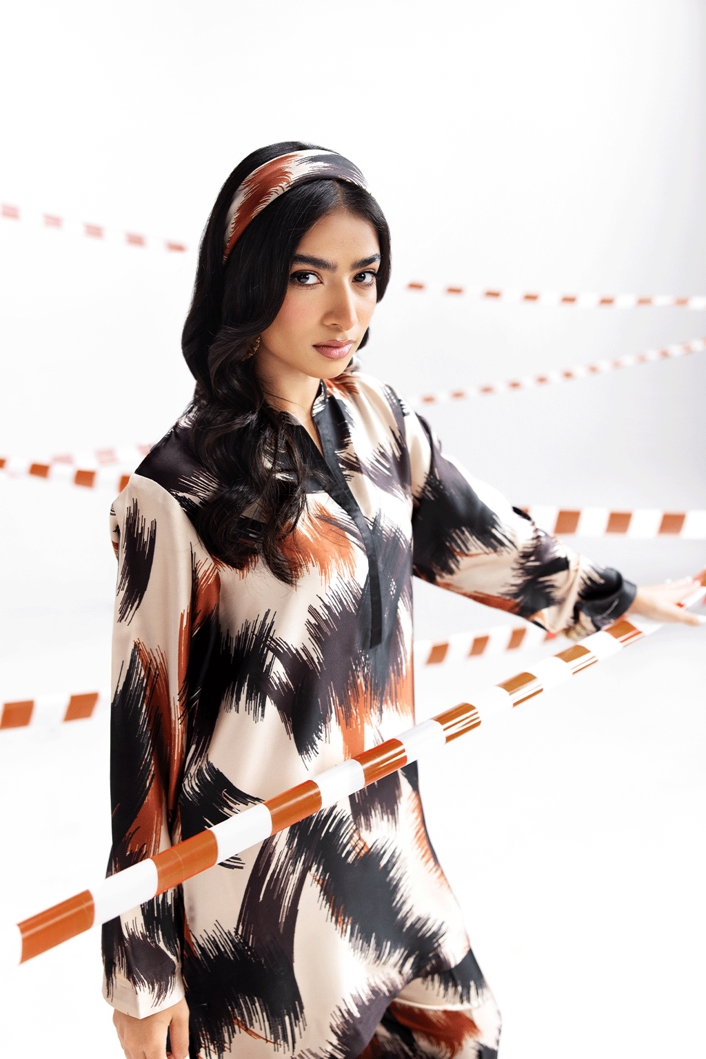 Afsanah | The Print Edit | SANDSHELL AP-116 - by - Libasekhas UK - Registered Vendor of : Afsanah - 100% Original Designer Dresss