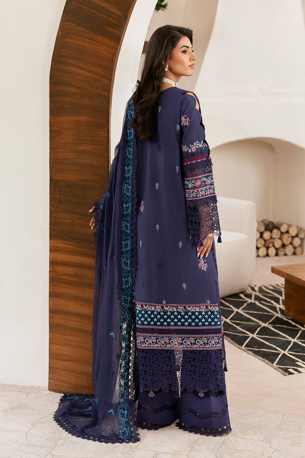 Ramsha | Ghazal Luxury Lawn | G-401 - by Libasekhas UK - Registered Vendor of : Ramsha - 100% Original Designer Dress