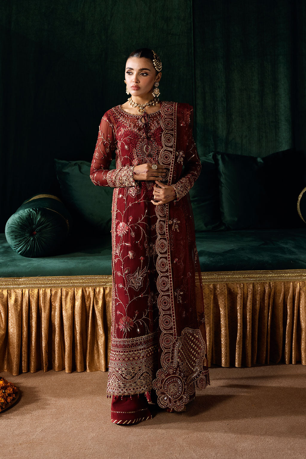 Ramsha | Dastak Luxury Chiffon Collection | Q-203 - by - Libasekhas UK - Registered Vendor of : Ramsha - 100% Original Designer Dresss