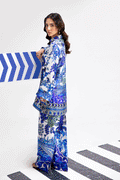 Afsanah | The Print Edit | OCHRE BLOOM AP-104 - by - Libasekhas UK - Registered Vendor of : Afsanah - 100% Original Designer Dresss