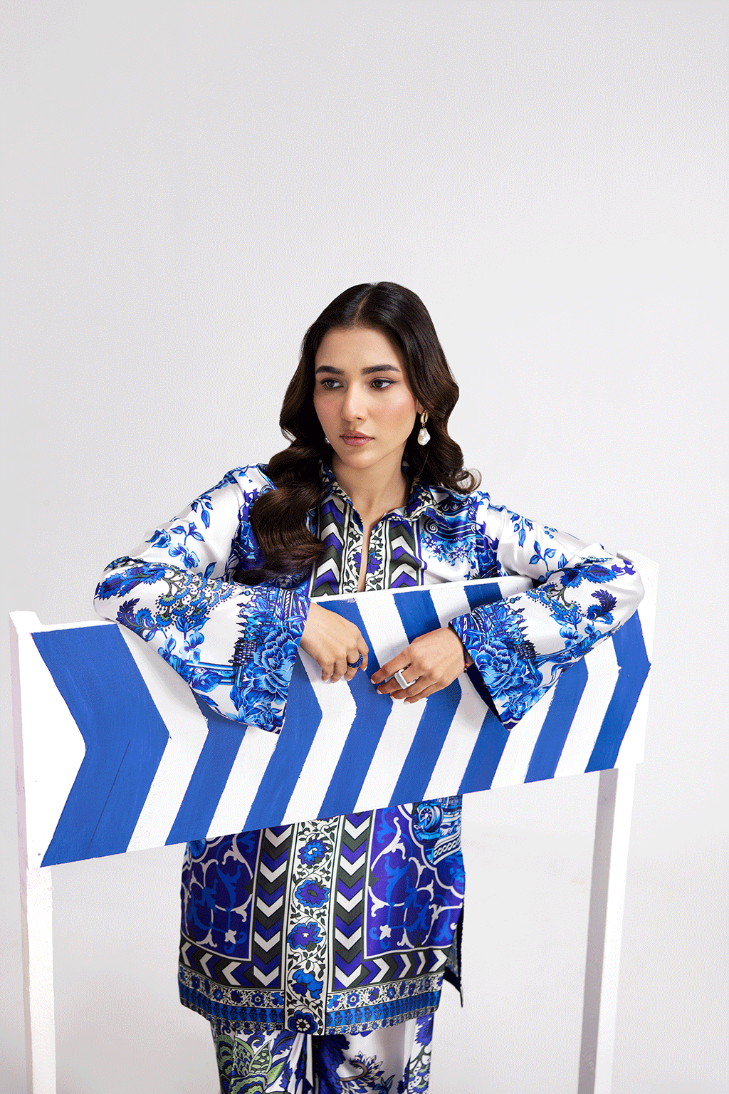 Afsanah | The Print Edit | OCHRE BLOOM AP-104 - by - Libasekhas UK - Registered Vendor of : Afsanah - 100% Original Designer Dresss