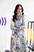 Afsanah | The Print Edit | SUMMER GLORY (extended shirt) AP-105 - by - Libasekhas UK - Registered Vendor of : Afsanah - 100% Original Designer Dresss