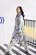 Afsanah | The Print Edit | SUMMER GLORY (extended shirt) AP-105 - by - Libasekhas UK - Registered Vendor of : Afsanah - 100% Original Designer Dresss