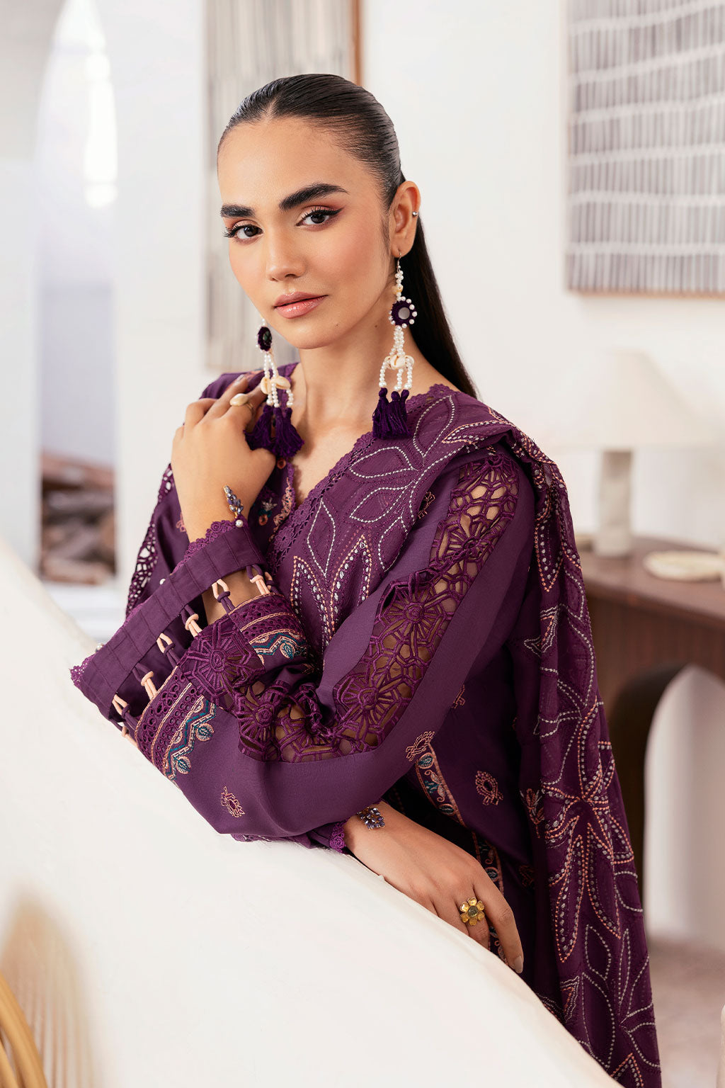 Ramsha | Ghazal Luxury Lawn | G-408 - by Libasekhas UK - Registered Vendor of : Ramsha - 100% Original Designer Dress
