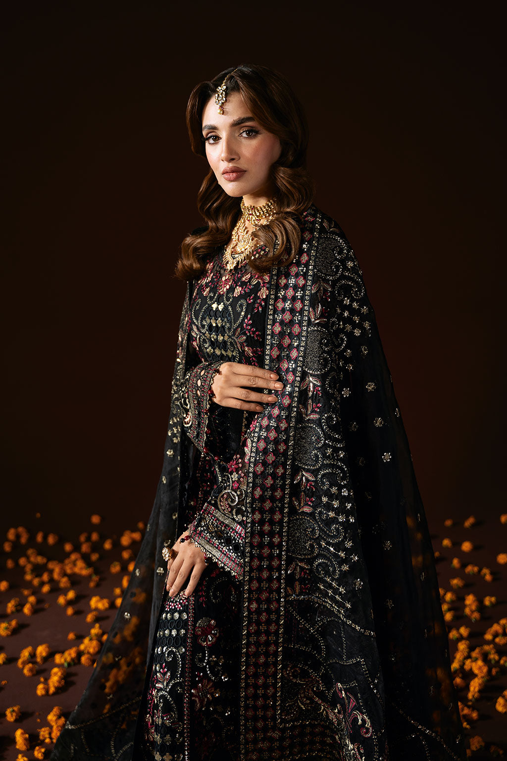 Ramsha | Dastak Luxury Chiffon Collection | Q-205 - by - Libasekhas UK - Registered Vendor of : Ramsha - 100% Original Designer Dresss
